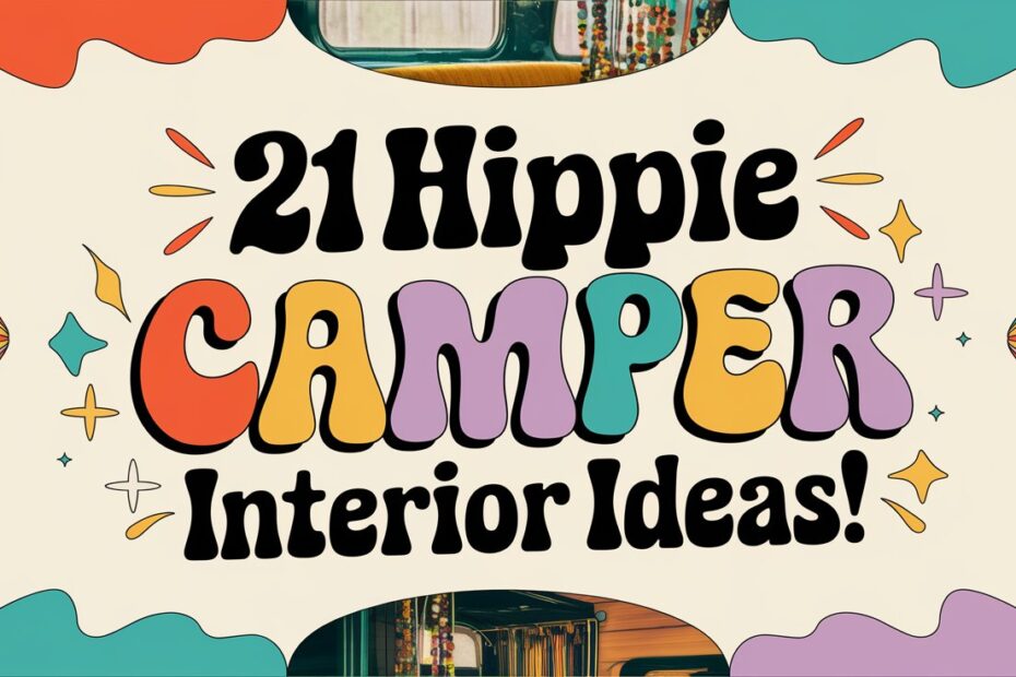 Hippie Camper Interior Ideas