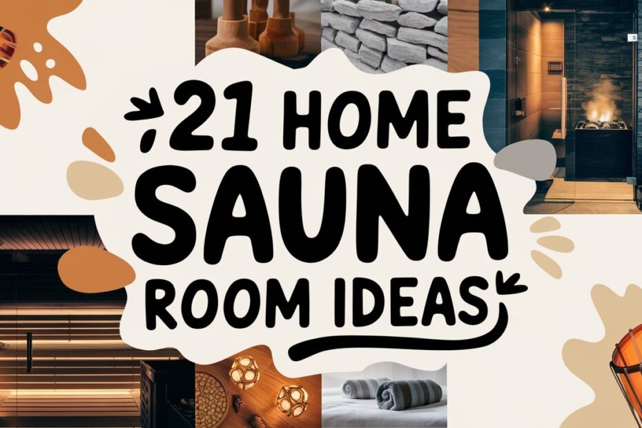 Home Sauna Room Ideas