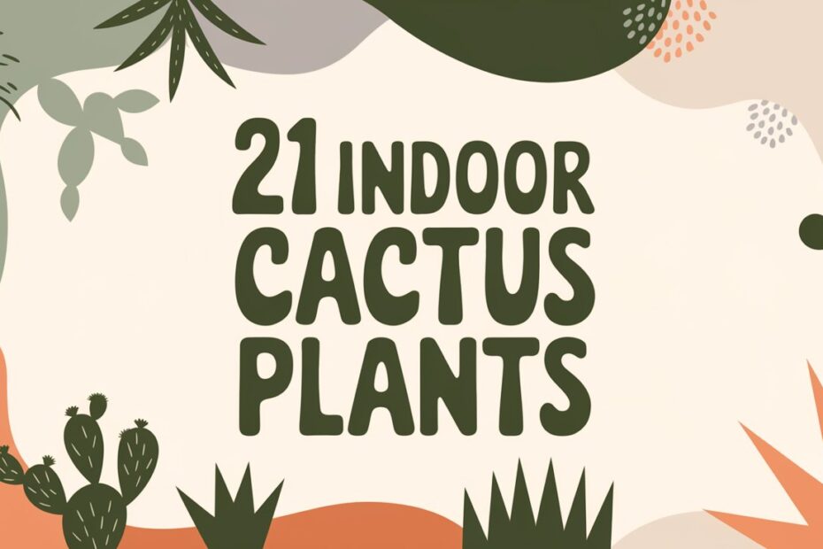 Indoor Cactus Plants