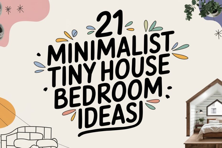 Minimalist Tiny House Bedroom Ideas