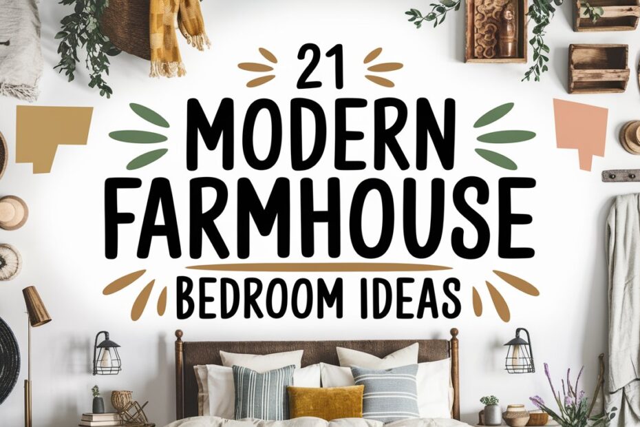 Modern Farmhouse Bedroom Ideas