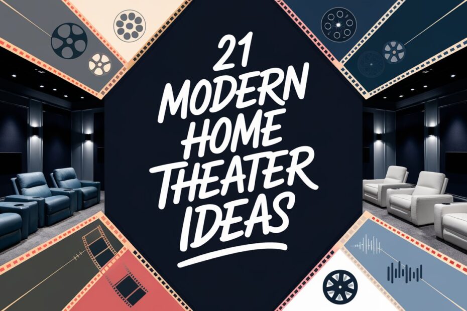 Modern Home Theater Ideas