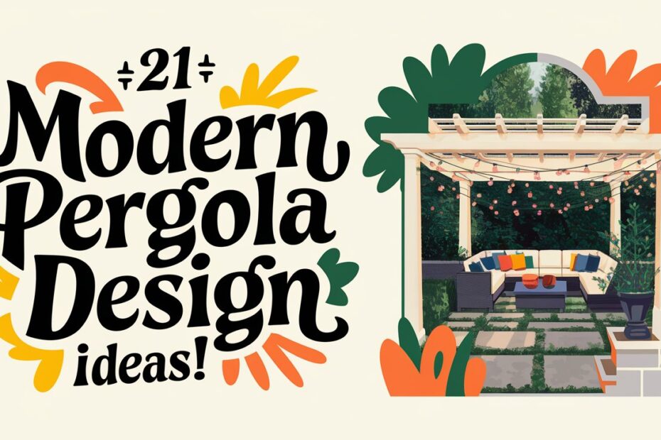 Modern Pergola Design Ideas