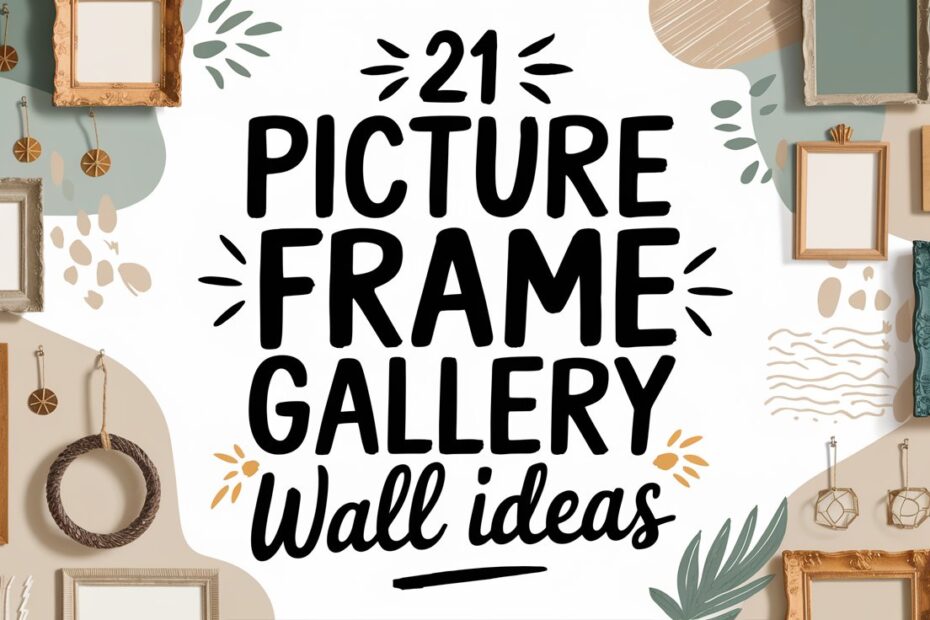 Picture Frame Gallery Wall Ideas