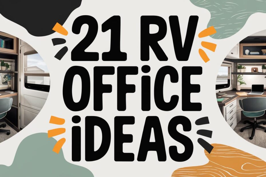 RV Office Ideas
