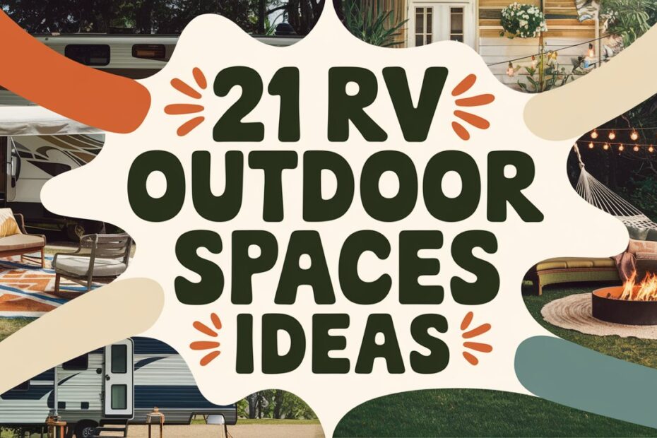 RV Outdoor Spaces Ideas