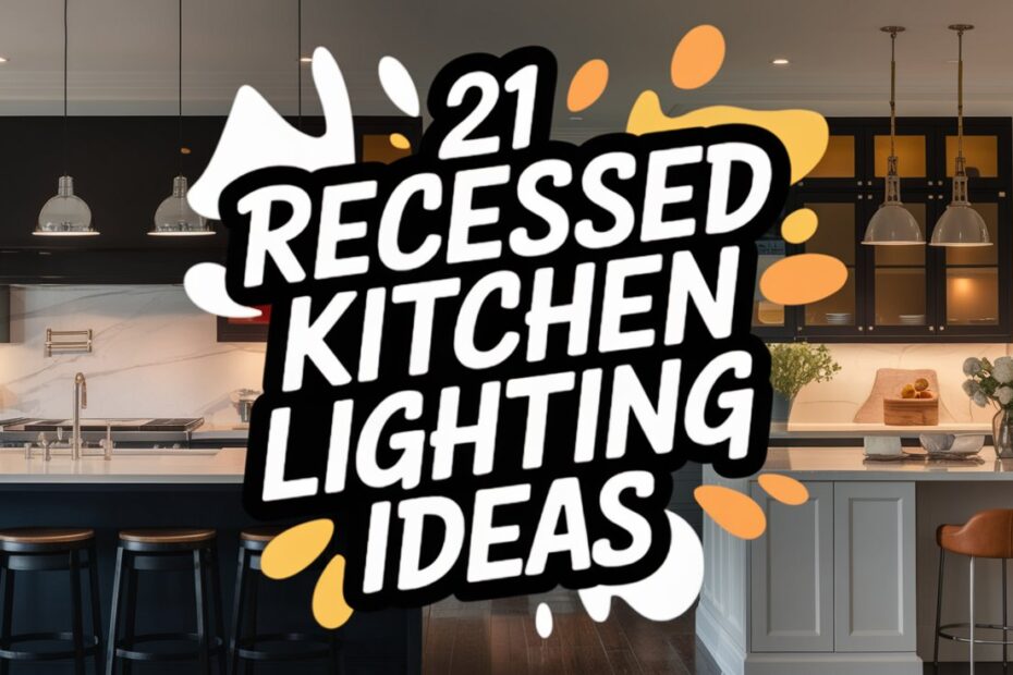 Recessed Kitchen Lighting Ideas