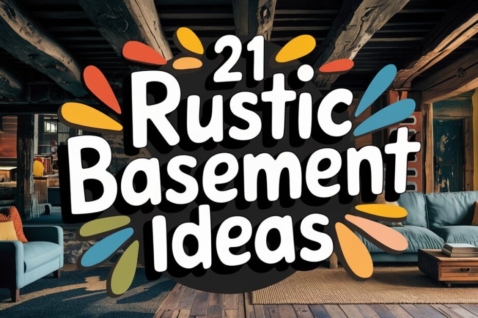 Rustic Basement Ideas