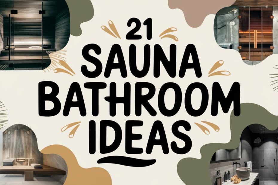 Sauna Bathroom Ideas