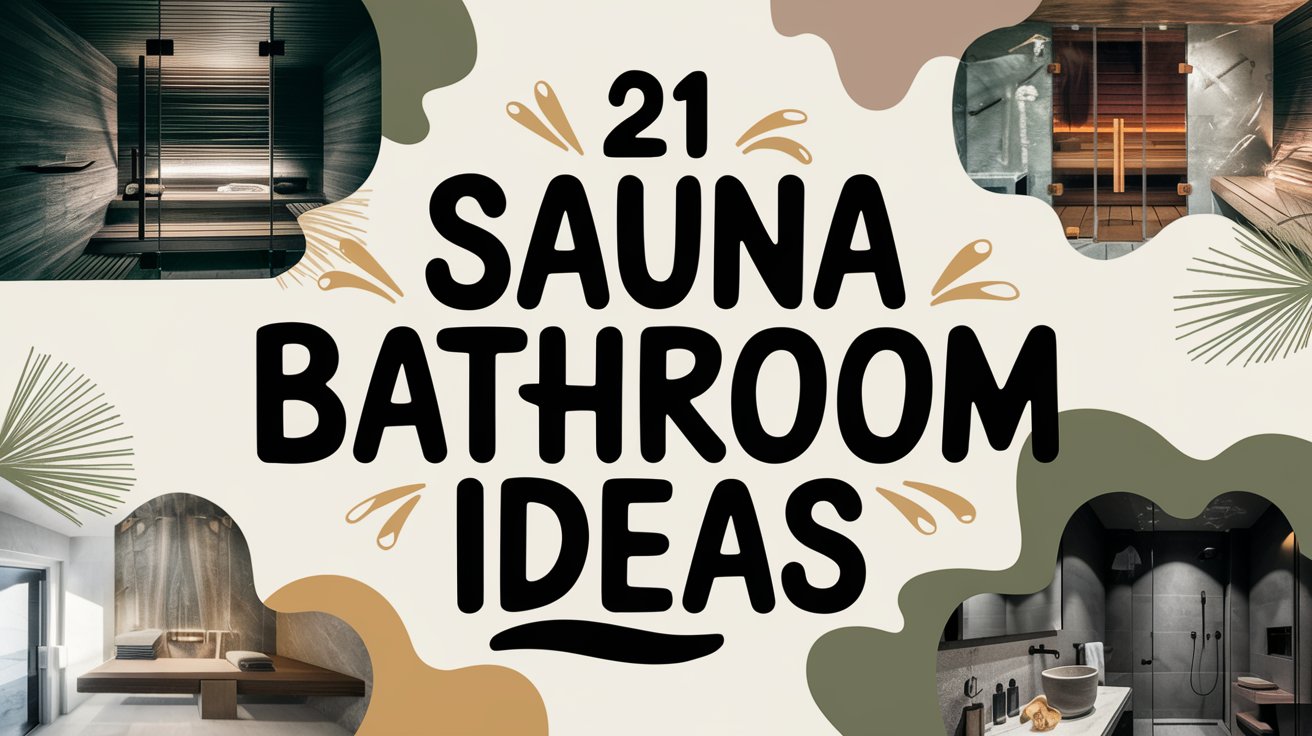 21 Sauna Bathroom Ideas That Will Transform Your Home Into a Luxurious ...
