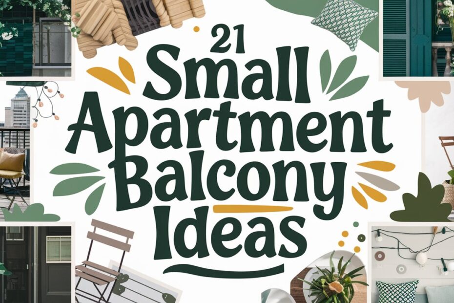 Small Apartment Balcony Ideas