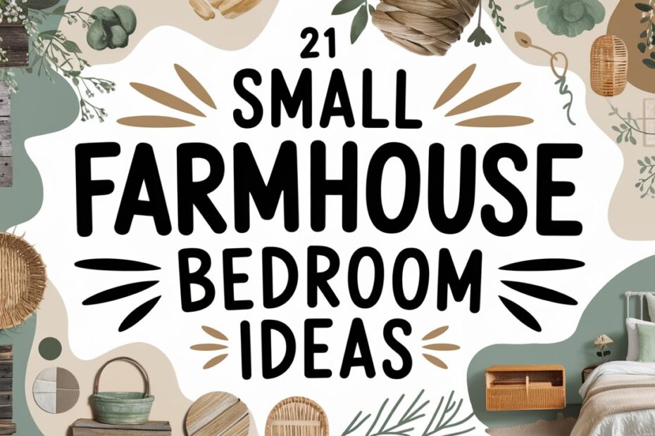 Small Farmhouse Bedroom Ideas