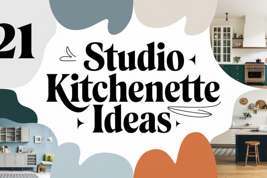 Studio Kitchenette Ideas