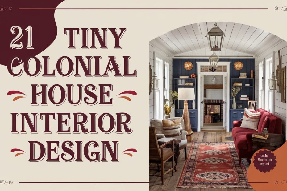 Tiny Colonial House Interior Design