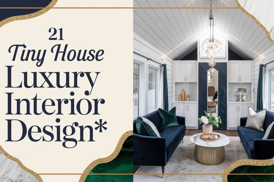 Tiny House Luxury Interior Design