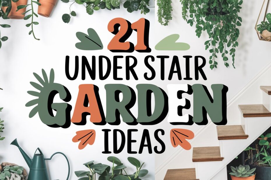 Under Stair Garden Ideas