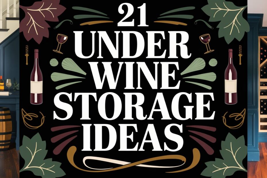 Under Stair Wine Storage Ideas