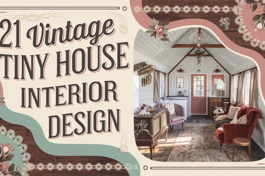 Vintage Tiny House Interior Design