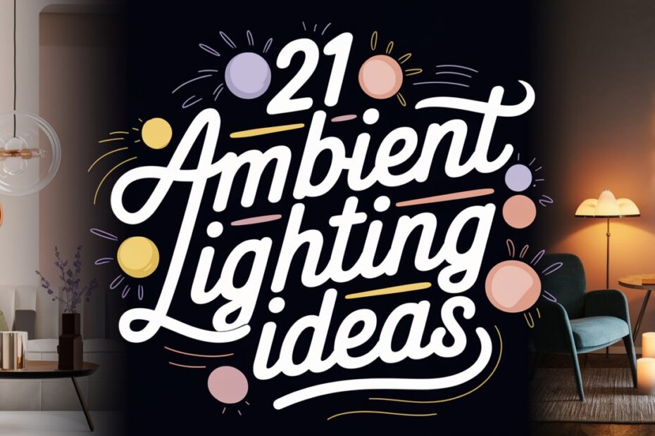 Ambient Lighting Ideas