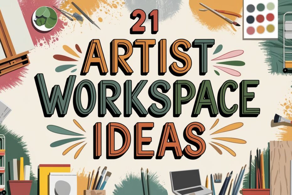 Artist Workspace Ideas