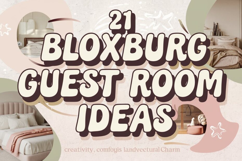 Bloxburg Guest Room Ideas