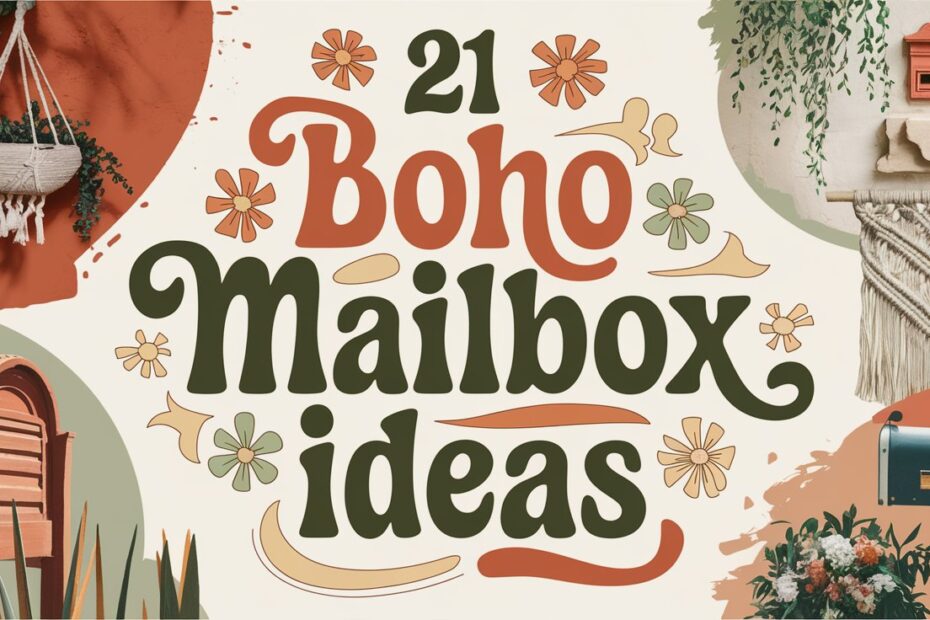 Boho Mailbox Ideas