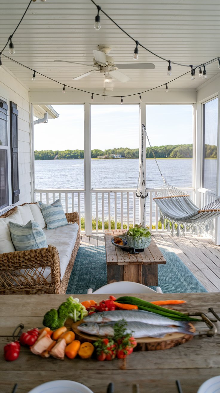 Build a Screened Porch for Bug-Free Lake Enjoyment