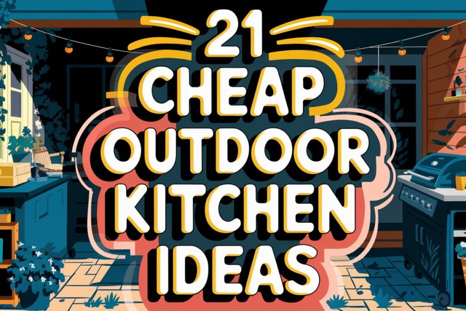 Cheap Outdoor Kitchen Ideas