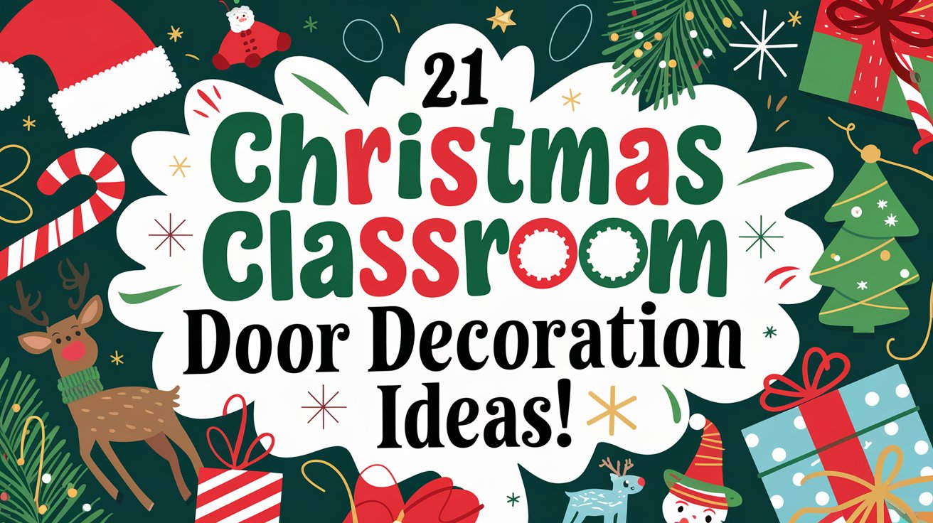 Christmas Classroom Door Decoration Ideas: 21 Festive Designs to ...