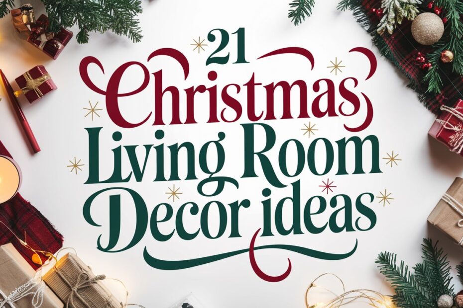 Christmas Living Room Decor