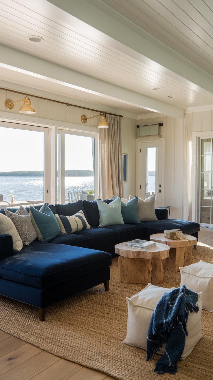 Create a Nautical Color Palette Inspired by Water and Sky