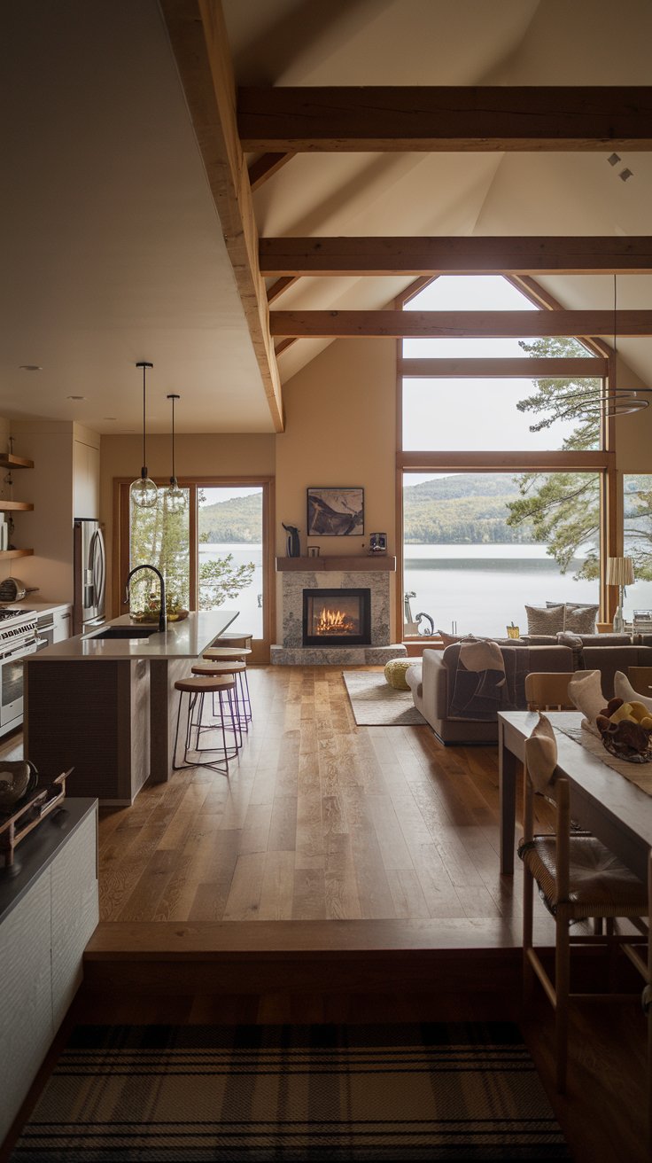 Design an Open-Concept Layout That Encourages Gathering