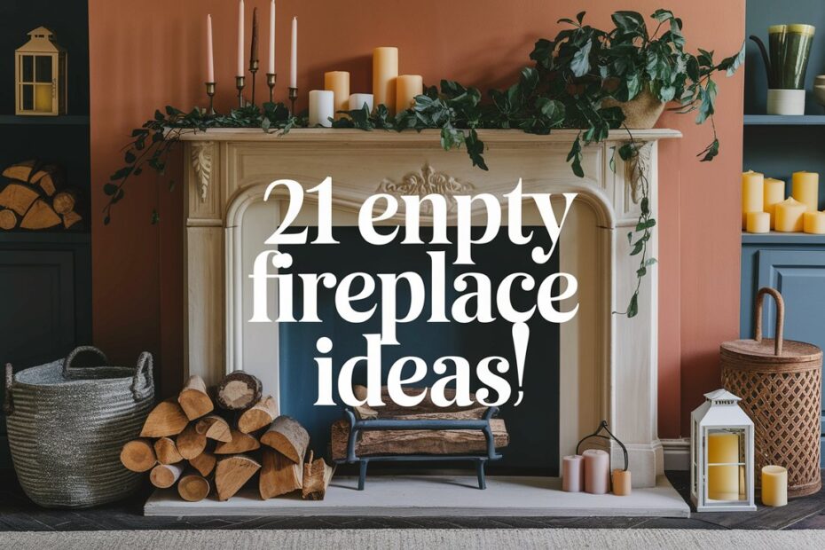 Empty Fireplace Ideas