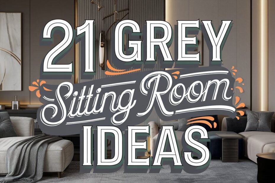 Grey Sitting Room Ideas