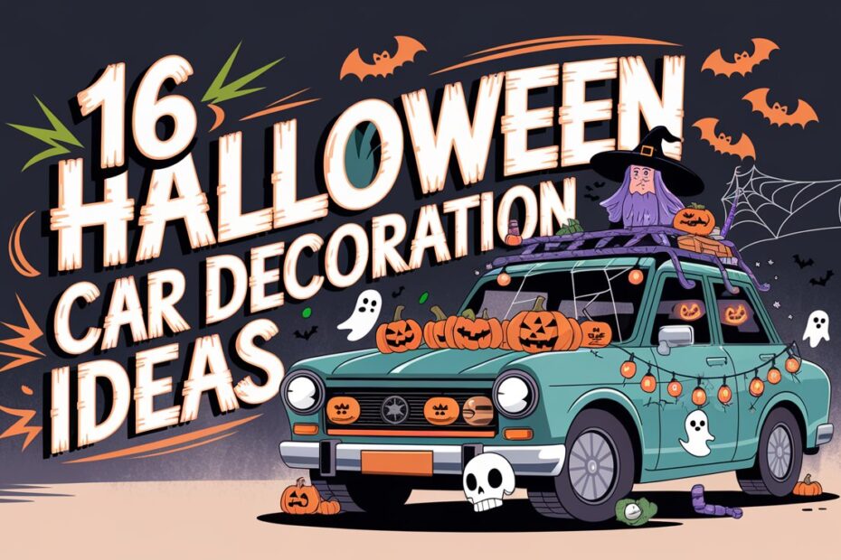 Halloween Car Decoration