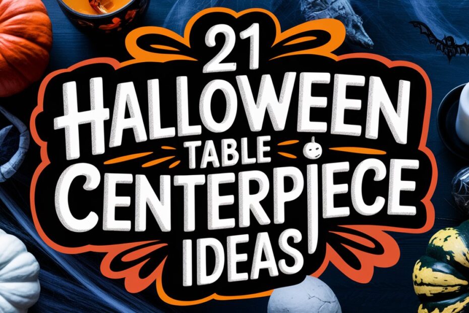 Halloween Table Centerpiece Ideas