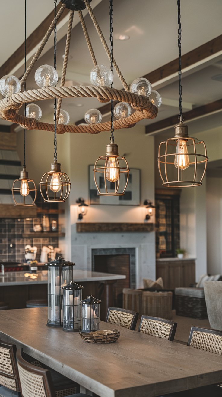 Incorporate Nautical Lighting Fixtures