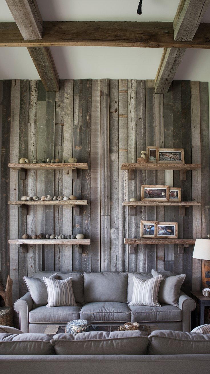 Incorporate Reclaimed Wood Elements Throughout Your Space
