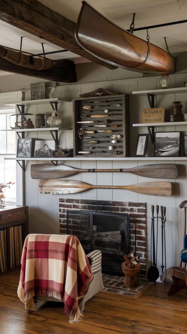 Incorporate Vintage Lake House Finds and Antiques