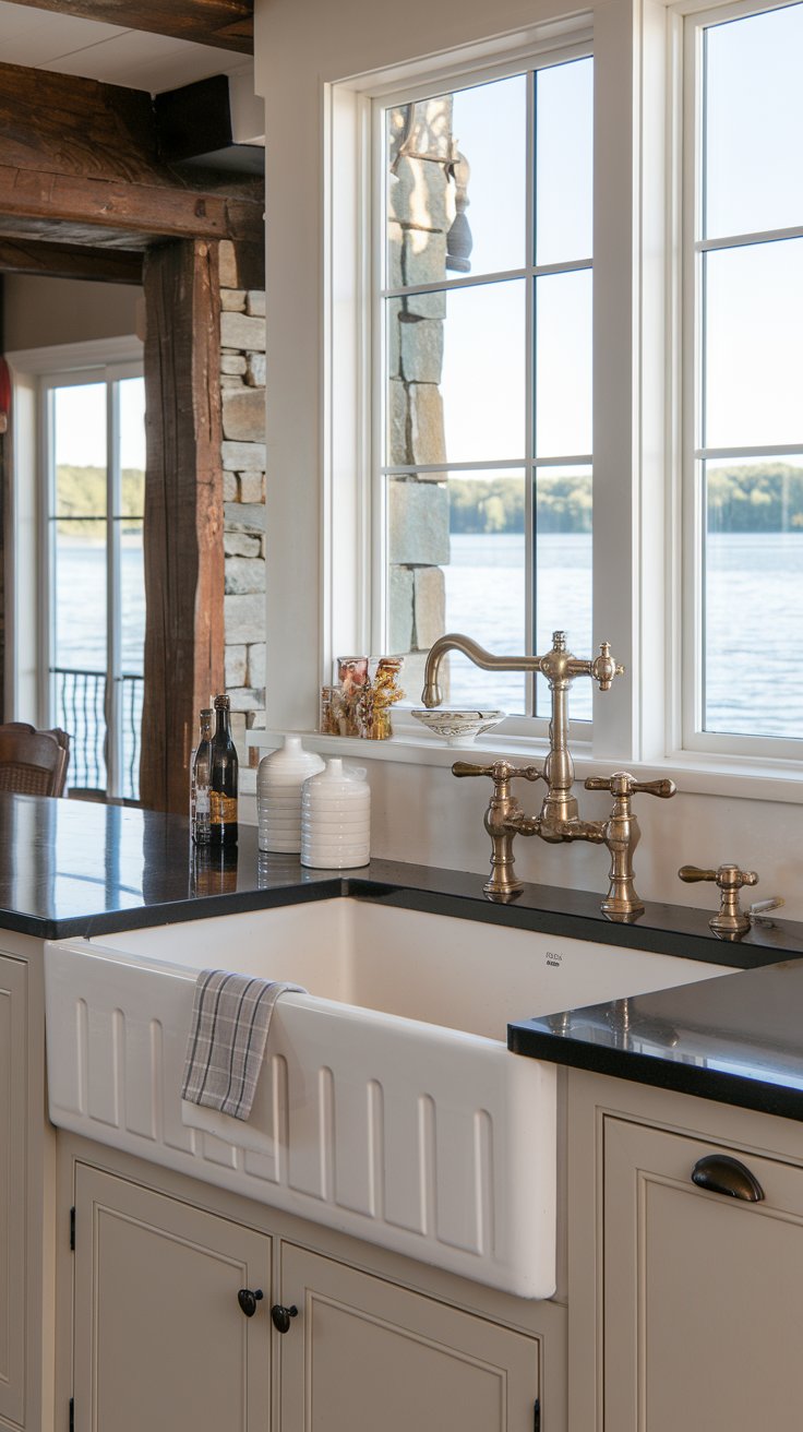 Install a Farm Sink in Your Kitchen