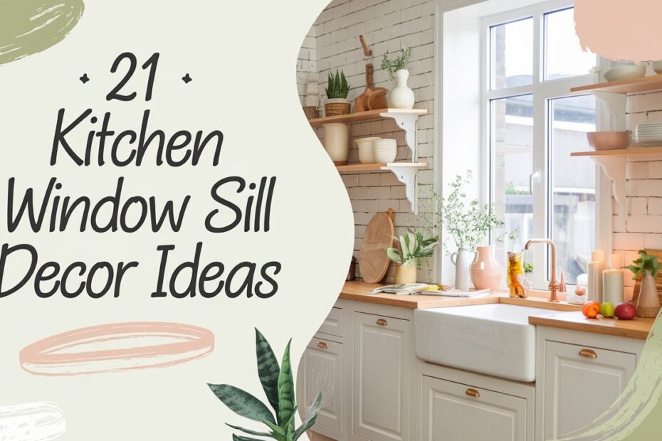 Kitchen Window Sill Decor Ideas