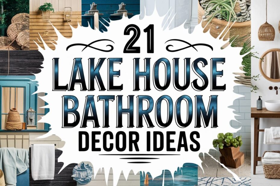 Lake House Bathroom Decor Ideas