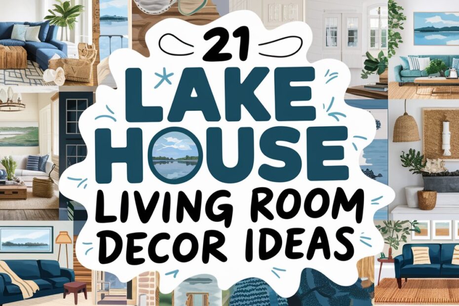 Lake House Living Room Decor Ideas
