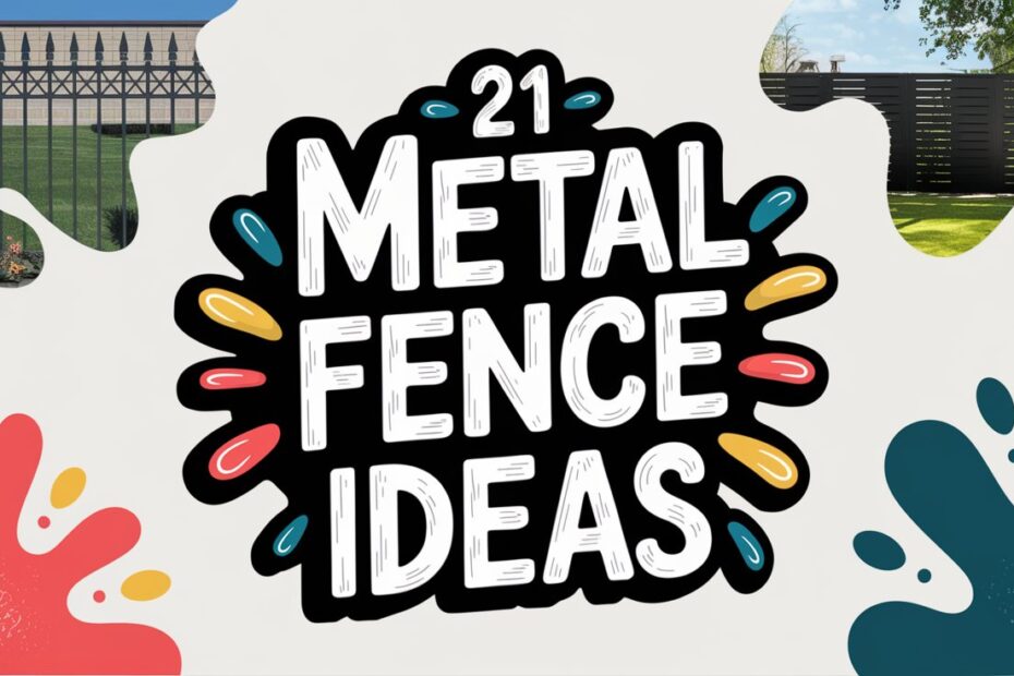 Metal Fence Ideas