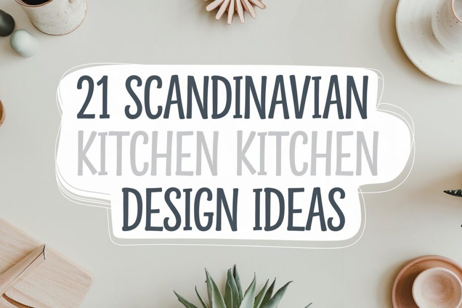 Scandinavian Kitchen Design Ideas