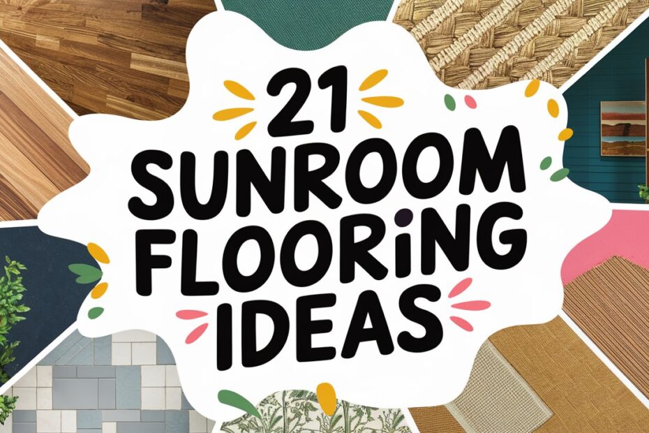 Sunroom Flooring Ideas