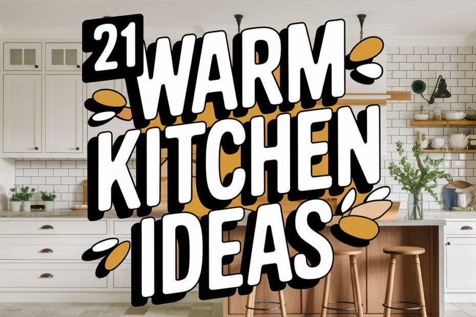 Warm White Kitchen Ideas
