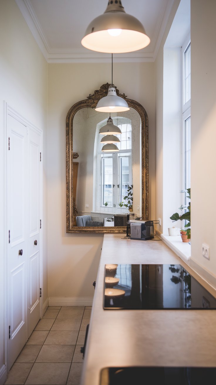 Add a Mirror to Create Depth Illusion