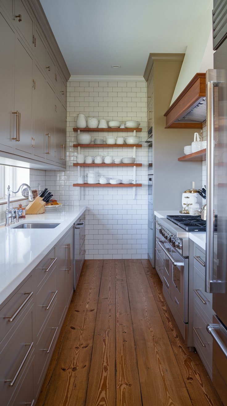 Create Visual Width With Horizontal Elements