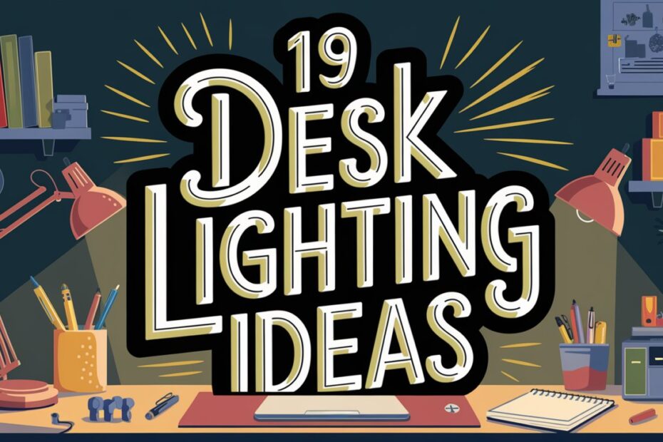 Desk Lighting Ideas
